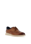 Paul O Donnell by Pod Vantage Leather Causal Lace Shoe, Cognac