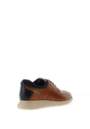 Paul O Donnell by Pod Vantage Leather Causal Lace Shoe, Cognac