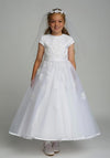 Poinsettia 5242 Communion Dress, White