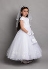 Poinsettia 5238 Communion Dress, White