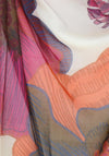 Pom Poppy Print Scarf, Red