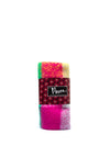 Peace of Mind Rainbow Mix Colour Block Scarf, Pink
