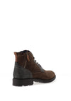 Brent Proserpine Zip Detail Boots, Brown