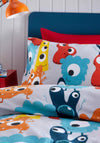 Portfolio Little Monsters Duvet Set, Grey Multi