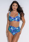 Pour Moi Santa Monica Side Support Bikini Top, Blue
