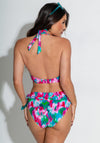 Pour Moi Malibu Underwired Print Bikini Top, Pink
