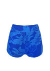 Pour Moi Maui High Waist Tropical Short, Blue
