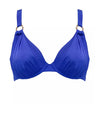 Pour Moi? Santa Monica Non-Padded Underwired Bikini Top, Blue