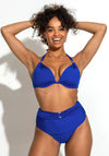 Pour Moi? Santa Monica High Waited Tummy Control Brief, Blue