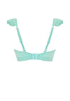 Pour Moi? Space Frill Wire Bikini Top, Mint