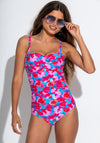 Pour Moi Santa Monica Floral Swimsuit, Blue Multi