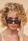 Powder Honey Sunglasses, Tortoiseshell