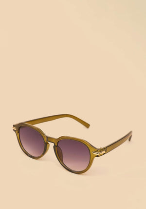 Powder Lara Sunglasses, Olive