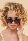 Powder Lara Sunglasses, Olive