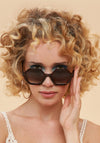 Powder Raven Sunglasses, Tortoiseshell