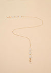 Powder Delicate Sunglasses Chain, Pearl