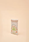 Powder Jute Sunglasses Case, Paradise Palms