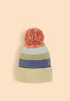 Powder Lilia Bobble Hat, Pastel