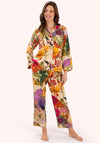 CREAM POSY PYJAMAS LARGE