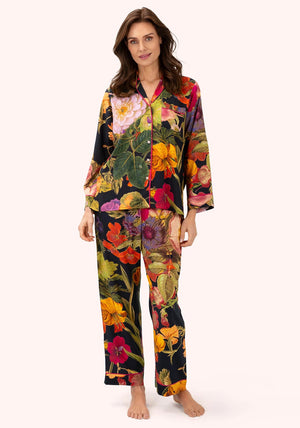 MIDNIGHT POSY  PYJAMAS SMALL