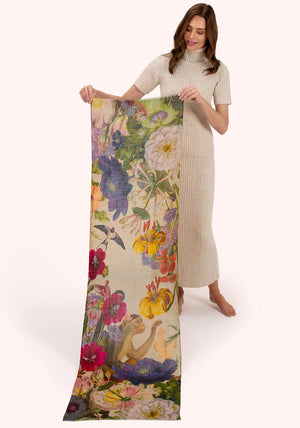 AUTUMN POSY IN CREAM WOOL