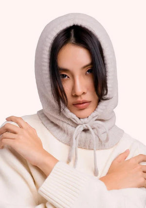 Powder Helga Wool-blend Snood, Cream