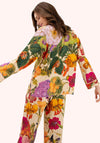 CREAM POSY PYJAMAS LARGE