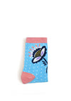 Powder Scandinavian Stems Ankle Sock, Blue