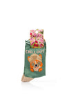 Powder Chill Out Corgi Ankle Socks, Fern