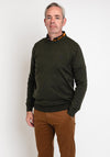 Pre End New Hampton Crew Neck Sweater, Forest Green