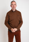 Pre End New Hampton Crew Neck Sweater, Coffee Brown