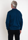 Pre End New Hampton Crew Neck Sweater, Dark Denim Mix