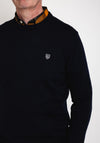 Pre End New Hampton Crew Neck Sweater, Ultra Dark Navy