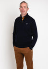 Pre End New Hampton Half Zip Sweater, Ultra Dark Navy