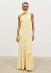 Pretty Lavish Porto One Shoulder Maxi Dress, Yellow