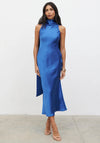 Pretty Lavish Scarf Midaxi Dress, Blue