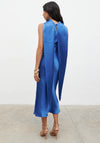 Pretty Lavish Scarf Midaxi Dress, Blue