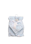 Sheelin Bunny Comforter and Blanket, Blue