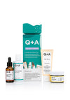Q+A Holiday Heroes Skincare Gift Set