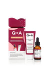Q+A Hydrating Heroes Serum and Moisturiser Gift Set