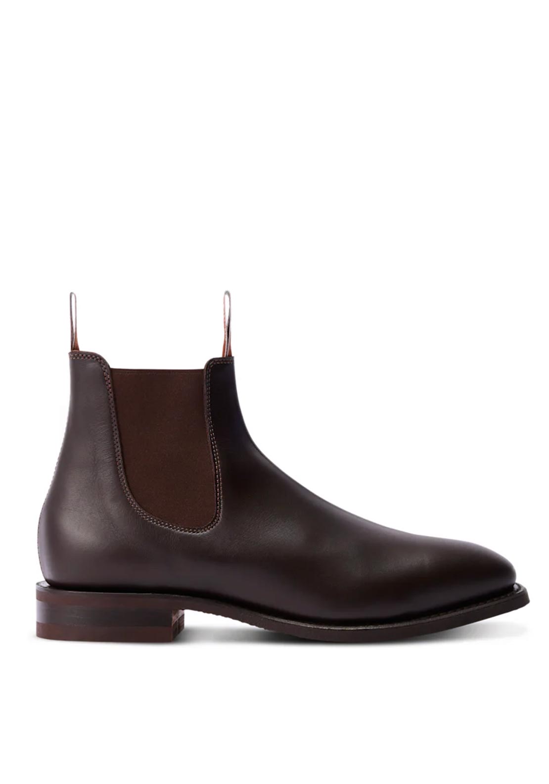 R.M WILLIAMS Comfort Craftsman Boots, Chestnut Brown