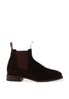 R.M WILLIAMS Comfort Craftsman Suede Boots, Chocolate Brown