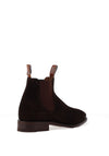 R.M WILLIAMS Comfort Craftsman Suede Boots, Chocolate Brown