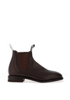 R.M WILLIAMS Comfort Craftsman Boots, Dark Walnut Brown