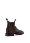 R.M WILLIAMS Comfort Craftsman Boots, Dark Walnut Brown
