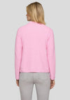 Rabe Structured Knit Jacket, Pink
