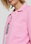 Rabe Structured Knit Jacket, Pink