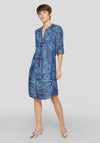 Rabe All-Over Summer Print Dress, Blue