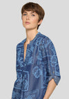 Rabe All-Over Summer Print Dress, Blue