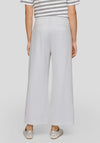 Rabe Crop Wide Leg Trousers, White